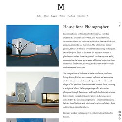 House for a Photographer