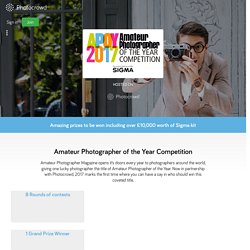 Amateur Photographer of the Year 2017
