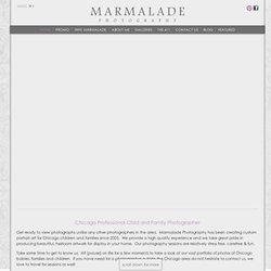 Photo Galleries by Marmalade Photography, Chicago Photographer for Maternity, Newborn, Baby and Children's Photography