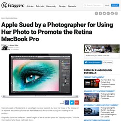 Apple Sued by a Photographer for Using Her Photo to Promote the Retina MacBook Pro