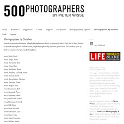 Photographers by Number