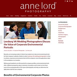 Leesburg VA Wedding Photographers Discuss Environmental Portraits