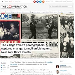 The Village Voice's photographers captured change, turmoil unfolding on New York City's streets