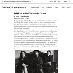 Judy Dater and the Photographic Portrait » Norton Simon Museum