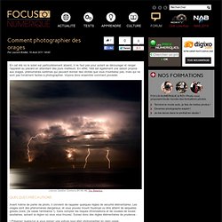 Comment photographier des orages