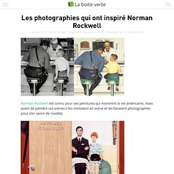 Les photographies qui ont inspirées Norman Rockwell
