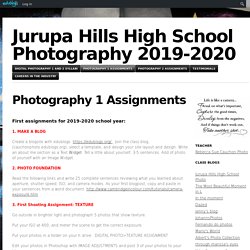 Jurupa Hills High School Photography and Yearbook