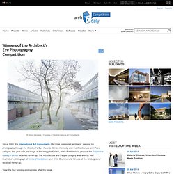 Winners of the Architect’s Eye Photography Competition