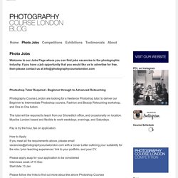 Photography Course London Blog