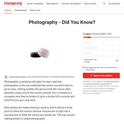 Photography - Did You Know?