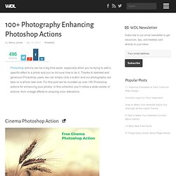 100+ Photography Enhancing Photoshop Actions