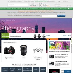 Photography: Photography Equipment, Lenses, & Lighting