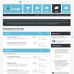 SLR Lounge Forum