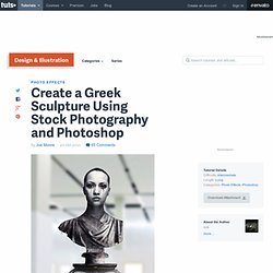 Create a Greek Sculpture Using Stock Photography and Photoshop