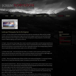John Robinson Landscape Photographer