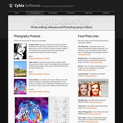 Cybia : Photography Software - Get the most from your digital photos