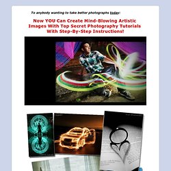 Trick Photography and Special Effects E-Book