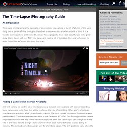 The Time-Lapse Photography Guide