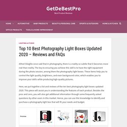Top 10 Best Photography Light Boxes Updated 2020 - Reviews and FAQs
