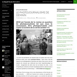 L'avenir du photojournalisme et du reportage photo