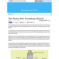 The Photon Belt: Everything About It