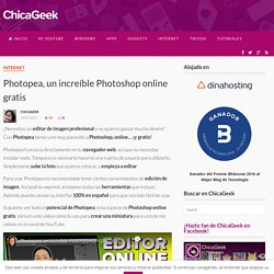 Photopea, un increíble Photoshop online gratis
