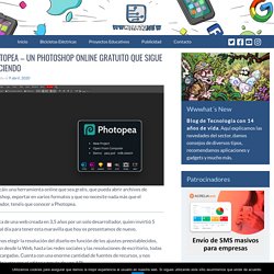 Photopea – Un Photoshop online gratuito que sigue creciendo