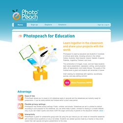 Photopeach for Education