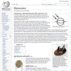 Photoresistor