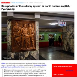 Rare photos of the subway system in North Korea's capital, Pyongyang / Boing ...