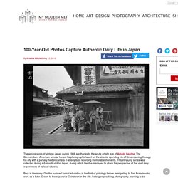 100-Year-Old Photos Capture Authentic Daily Life in Japan