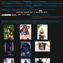 The World's Best Photos of cosplay and skyrim