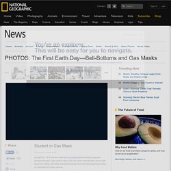 The First Earth Day—Bell-Bottoms and Gas Masks