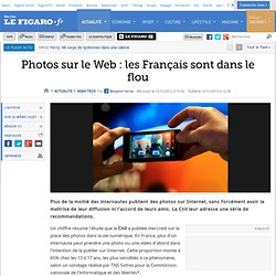 High-Tech : Photos sur le Web : les Français sont dans le flou