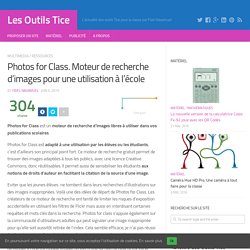 Photos for Class. Moteur de recherche d’images pour une utilisation à l’école – Les Outils Tice