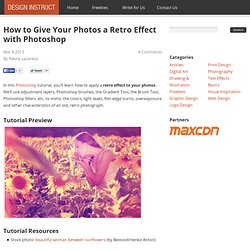How to Give Your Photos a Retro Effect with Photoshop