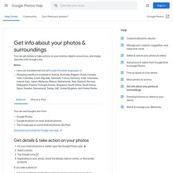 Get info about your photos & surroundings - Android - Google Photos Help