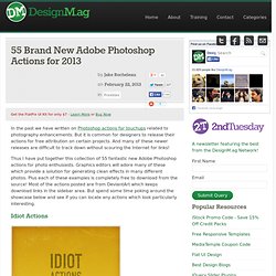 40 Photoshop Actions for Designers and Photographers - Web Design Blog