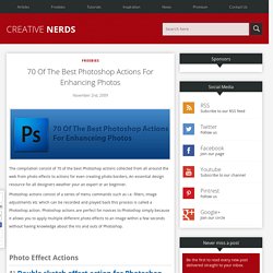 70 Photoshop Actions