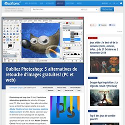 Photoshop gratuit: 5 alternatives de retouche d'images (PC et web)