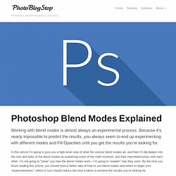 Photoshop Blend Modes Explained - Photo Blog Stop