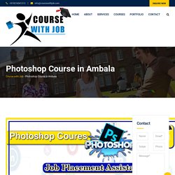 Photoshop Course in Ambala