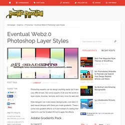 Eventual Web2.0 Photoshop Layer Styles