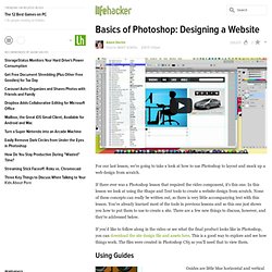 Basics of Photoshop: Designing a Website - Lifehacker