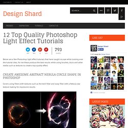 12 Photoshop Light Effect