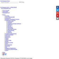 Photoshop Elements 2018 For Dummies:Book Information - For Dummies