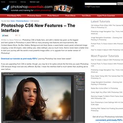 CS6 New Features Interface