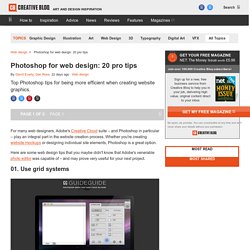 Photoshop web design: 10 tips to make you more efficient