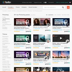 TUTO Photoshop gratuit, formations Photoshop gratuite sur TUTO.COM