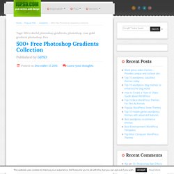 Free Photoshop Gradients Collection